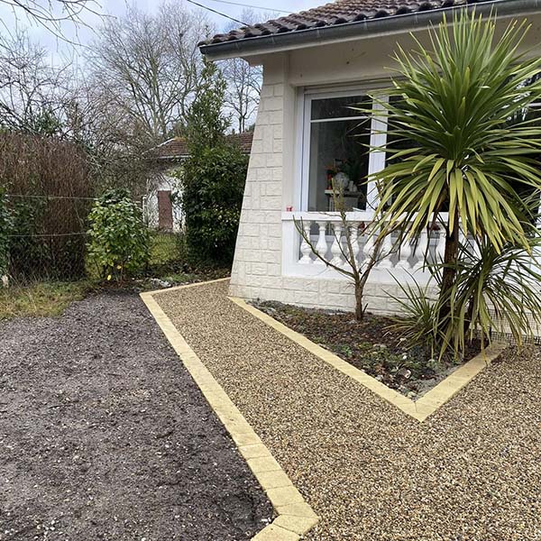 Entreprise maconnerie Izon Libourne Creon Ambares - J2CTP - Réalisation de trottoirs et allées